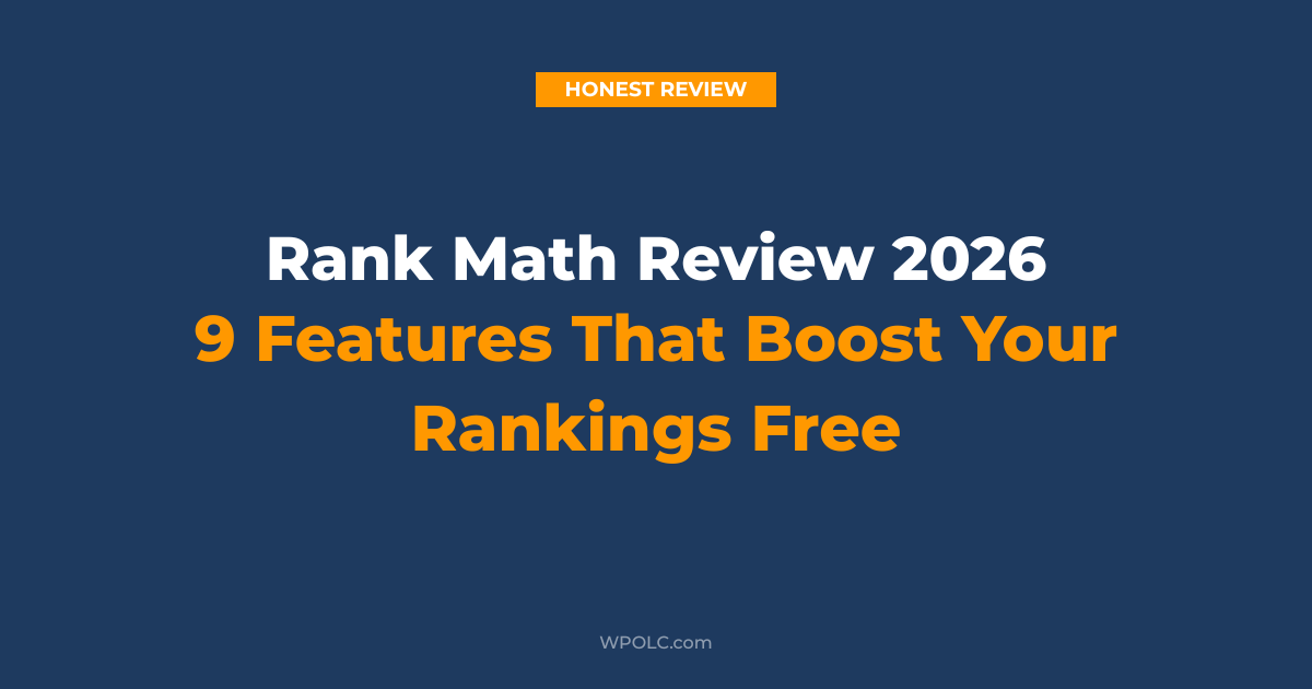 Rank Math SEO plugin review with features and performance breakdown